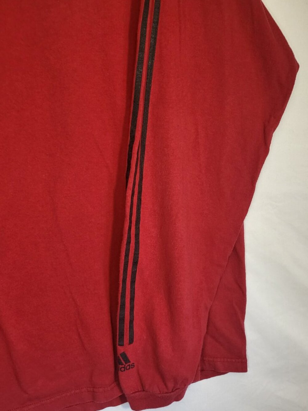 Adidas Vintage Y2K Woman's Arkansas Razorback Long Sleeve T Shirt Size XL Red - Picture 4 of 10